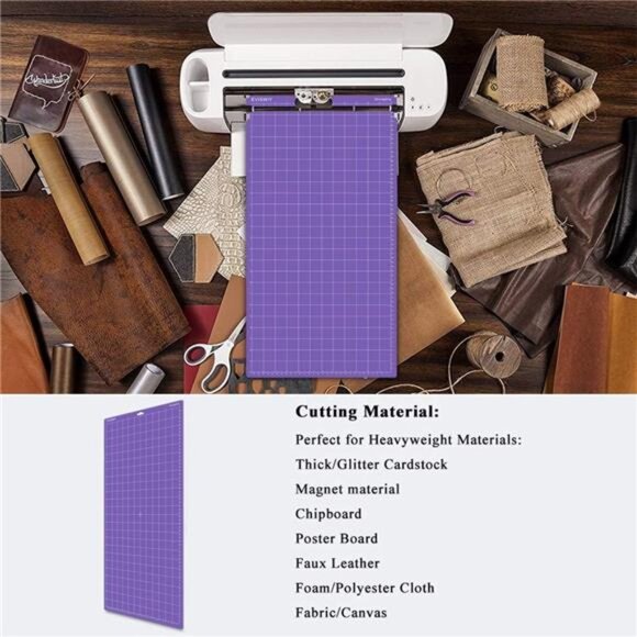 4PCS 12x24 Mats for Cricut Maker 3/Maker Explore Air 2/Air/One with 5 - Picture 5 of 8